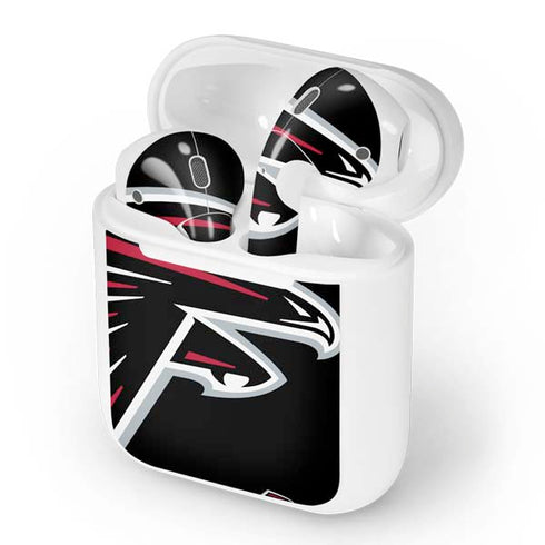 NFL Atlanta Falcons Large Logo Apple AirPods Skin